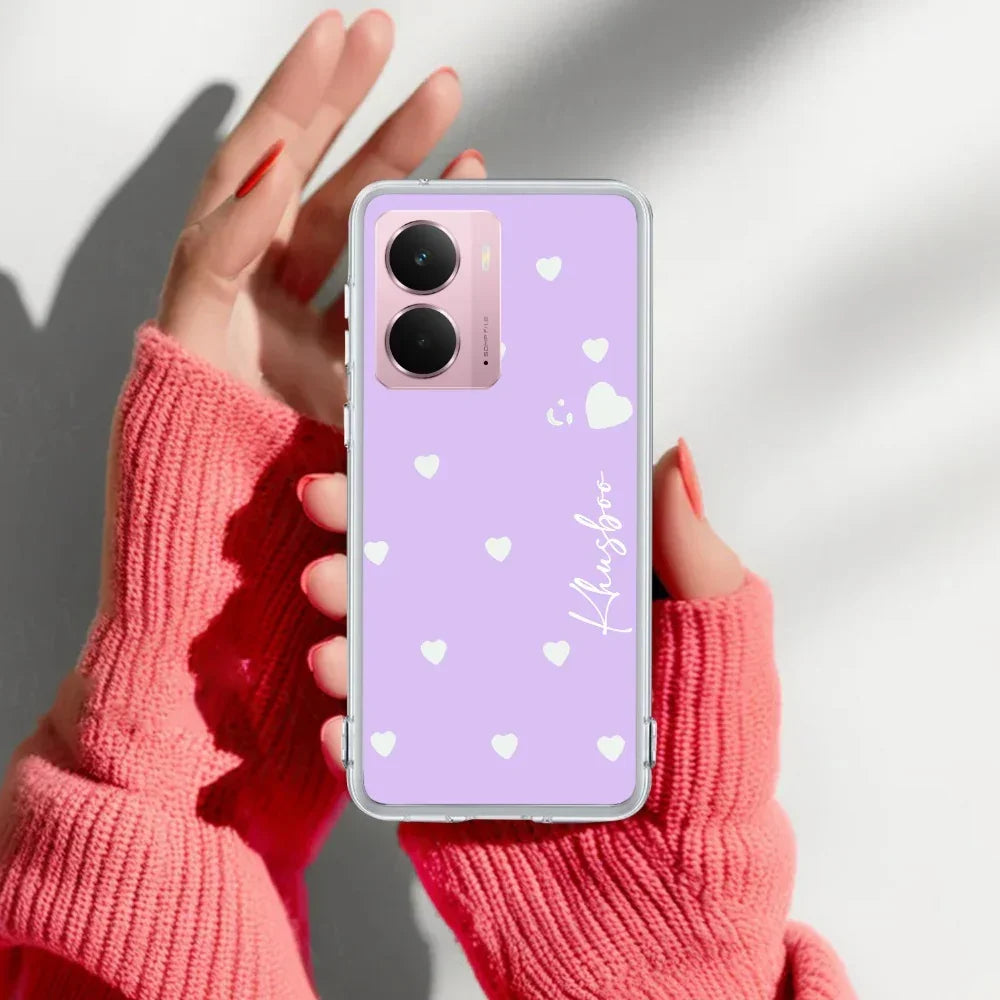 Be Loved Customize Anti Yelllow Case Purple For Realme P3 5G