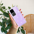 Be Loved Customize Transparent Silicon Case Purple For Vivo V30 5G