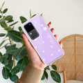 Be Loved Customize Transparent Silicon Case Purple For Vivo V30 Pro 5G