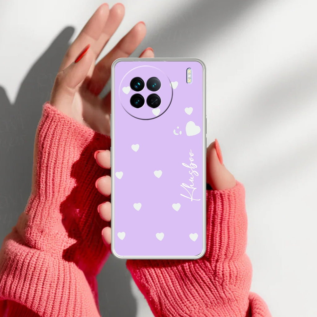 Be Loved Customize Anti Yellow Case Purple For Vivo X90 5G