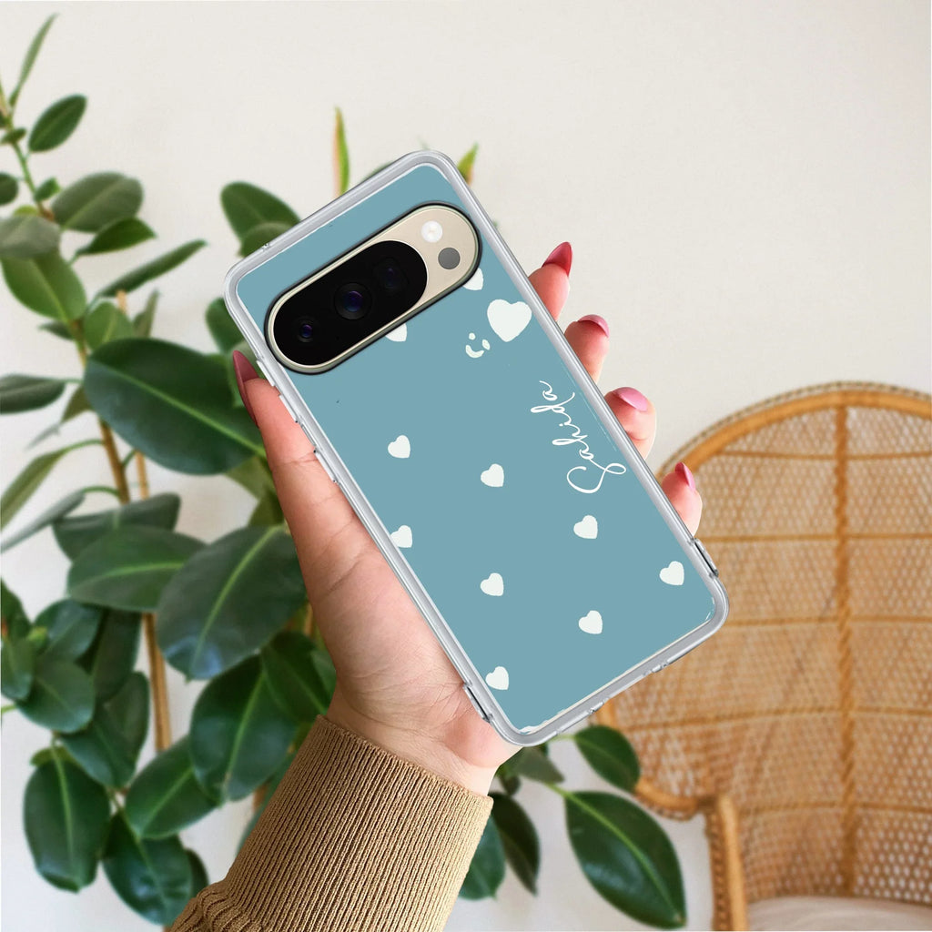 Be Loved Customize Anti Yellow Case Sky Blue For Google Pixel 10 Pro