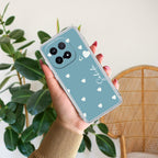 Be Loved Customize Transparent Silicon Case Sky Blue For iQOO - ShopOnCliQ