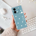 Be Loved Customize Transparent Silicon Case Sky Blue For iQOO Z9x 5G