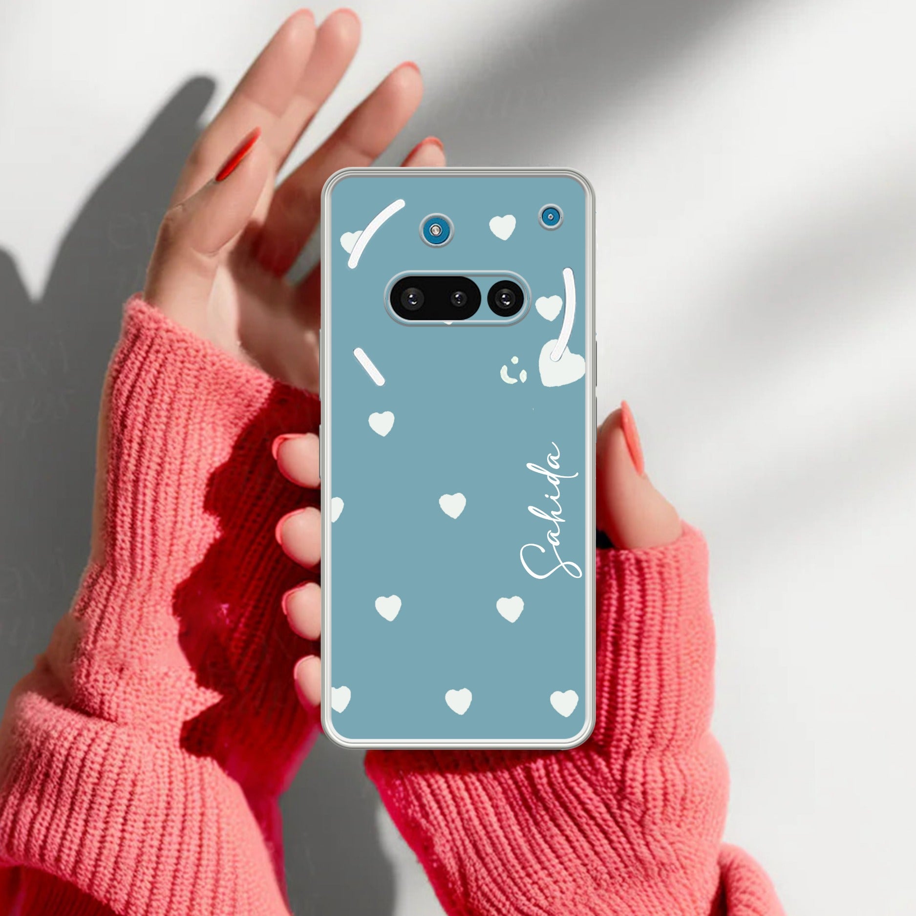Be Loved Customize Anti Yellow Case Sky Blue For Nothing Phone 3A 5G