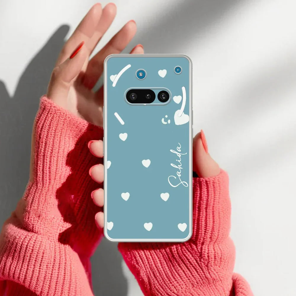 Be Loved Customize Transparent Silicon Case Sky Blue For Nothing - ShopOnCliQ