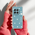 Be Loved Customize Anti Yellow Case Sky Blue For OnePlus 12 5G