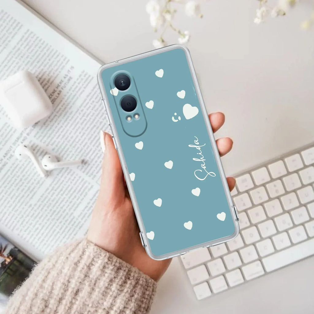 Be Loved Customize Transparent Silicon Case Sky Blue For OnePlus - ShopOnCliQ