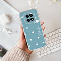 Be Loved Customize Transparent Silicon Case Sky Blue For Oppo F29 5G