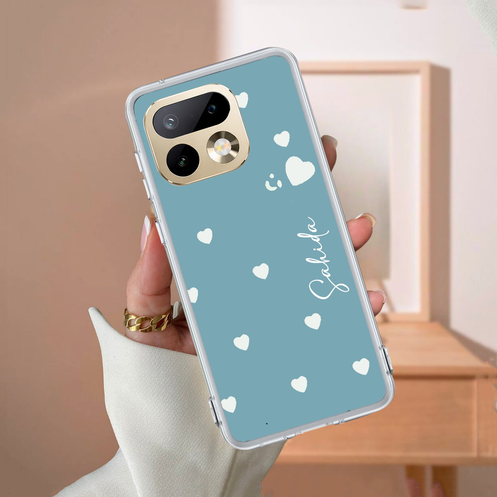 Be Loved Customize Transparent Silicon Case Sky Blue For Realme/Narzo - ShopOnCliQ