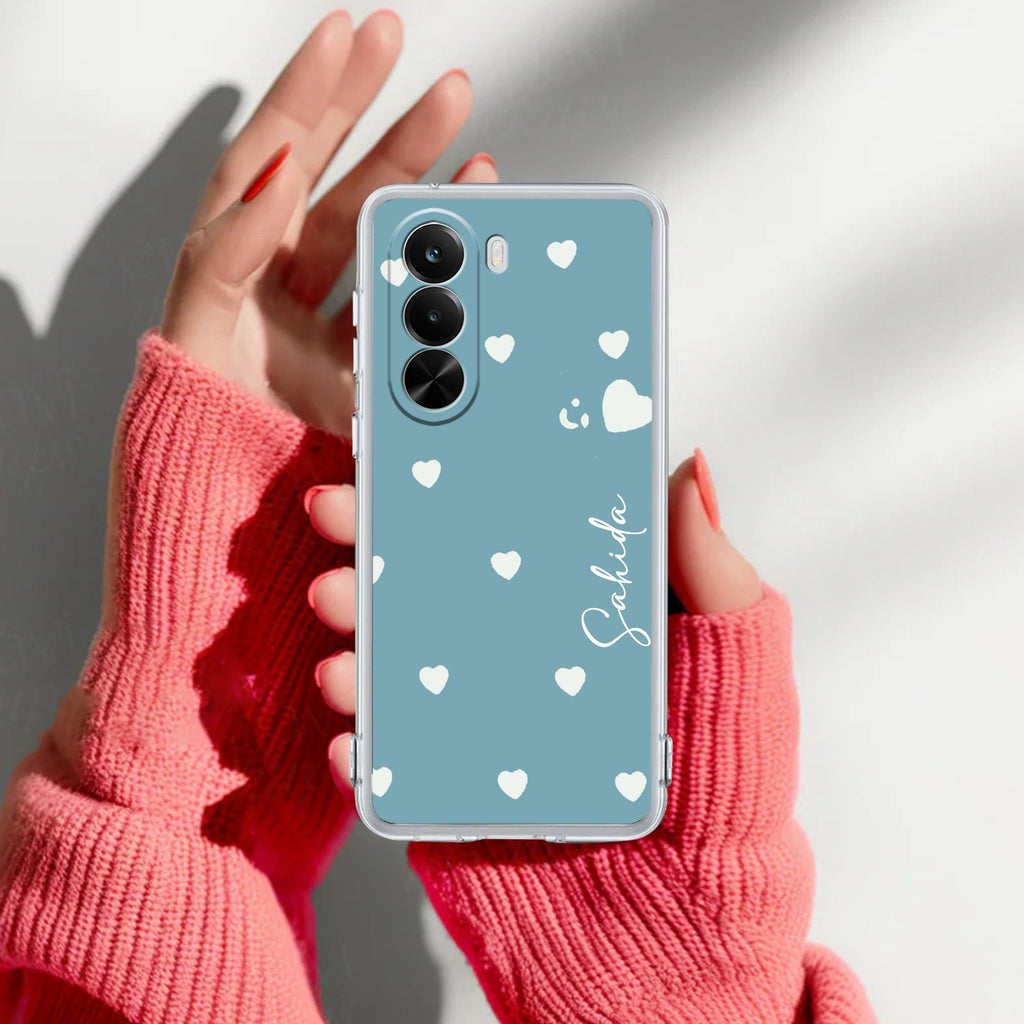 Be Loved Customize Anti Yelllow Case Sky Blue For Realme P4x 5G