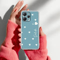 Be Loved Customize Transparent Silicon Case Sky Blue For Redmi 12 4G