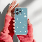 Be Loved Customize Transparent Silicon Case Sky Blue For Mi 11i