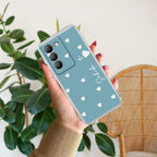 Be Loved Customize Transparent Silicon Case Sky Blue For Vivo X200 5G