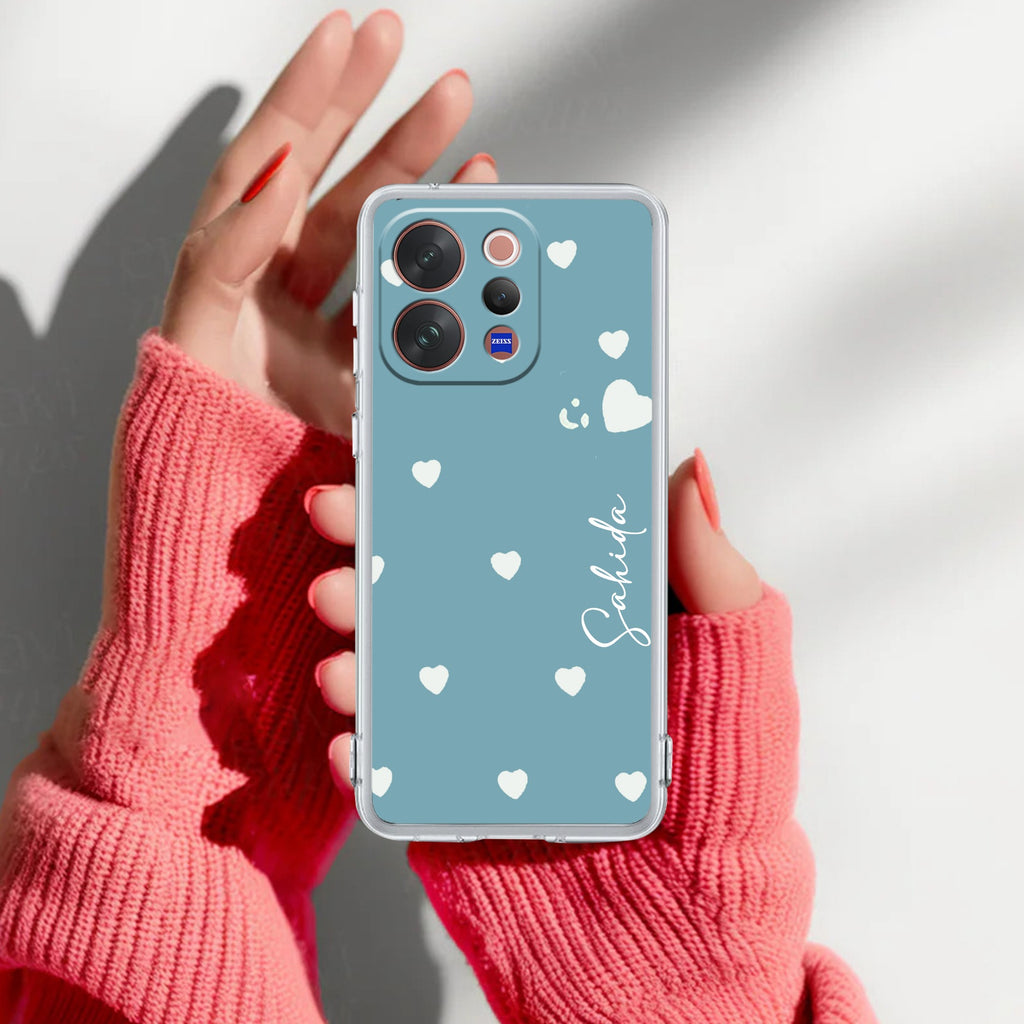 Be Loved Customize Anti Yellow Case Sky Blue For Vivo V70 Elite 5G