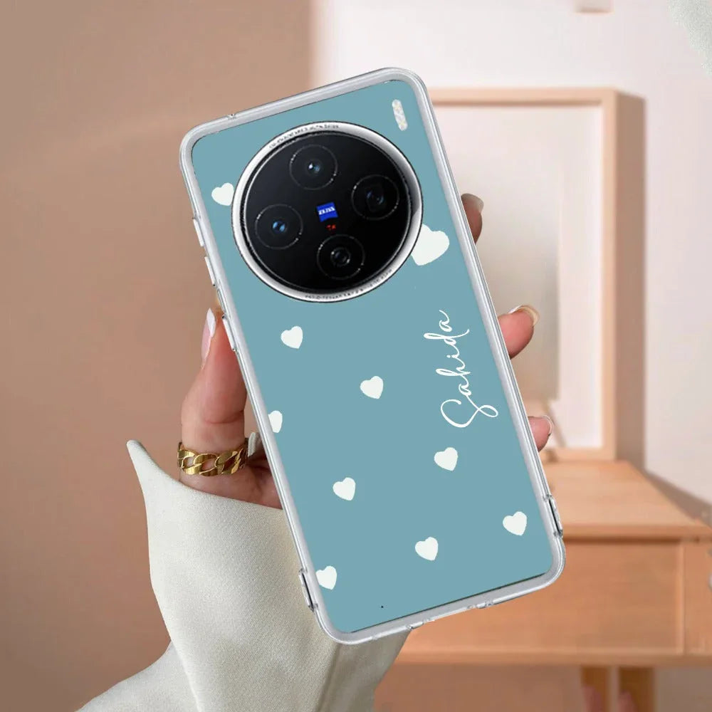 Be Loved Customize Transparent Silicon Case Sky Blue For Vivo - ShopOnCliQ