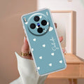 Be Loved Customize Transparent Silicon Case Sky Blue For Vivo X300 5G