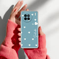 Be Loved Customize Transparent Silicon Case Sky Blue For Vivo X90 5G