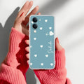 Be Loved Customize Transparent Silicon Case Sky Blue For Vivo Y19 5G