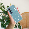 Be Loved Customize Transparent Silicon Case Sky Blue For Vivo Y300 5G