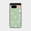 Be Loved Customized Glass Case Cover Mint Green For Google Pixel 8 5G