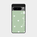 Be Loved Customized Glass Case Cover Mint Green For Google Pixel 8 Pro 5G