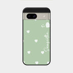 Be Loved Customized Glass Case Cover Mint Green For Google Pixel 8A 5G