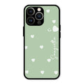 Be Loved Customized Glass Case Cover Mint Green For iPhone 13 Pro