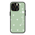 Be Loved Customized Glass Case Cover Mint Green For iPhone 14 Pro Max
