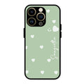 Be Loved Customized Glass Case Cover Mint Green For iPhone 14 Pro