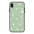 Be Loved Customized Glass Case Cover Mint Green For iPhone XR