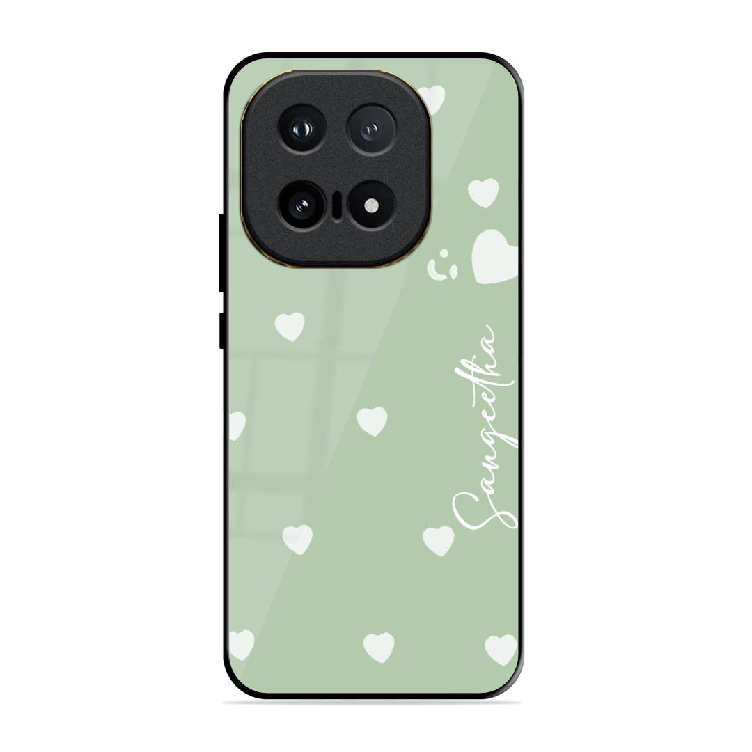 Be Loved Customized Glass Case Cover Mint Green For iQOO 15 5G