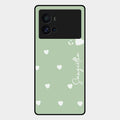 Be Loved Customized Glass Case Cover Mint Green For Iqoo 9 Pro 5G