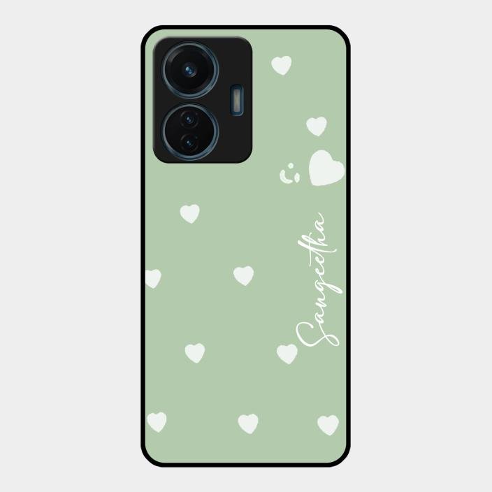 Be Loved Customized Glass Case Cover Mint Green For Iqoo Z6 44W