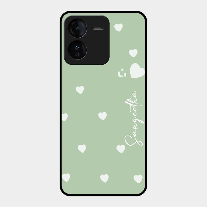 Be Loved Customized Glass Case Cover Mint Green For Iqoo Z9 5G