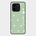 Be Loved Customized Glass Case Cover Mint Green For Iqoo Z9X 5G