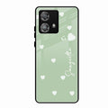 Be Loved Customized Glass Case Cover Mint Green For Motorola Edge 40 5G