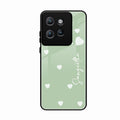 Be Loved Customized Glass Case Cover Mint Green For Motorola Edge 50 Neo