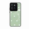 Be Loved Customized Glass Case Cover Mint Green For Motorola Edge 50