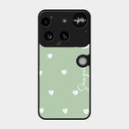 Be Loved Customized Glass Case Cover Mint Green For Nothing Phone 3 5G