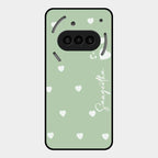 Be Loved Customized Glass Case Cover Mint Green For Nothing Phone 3A 5G