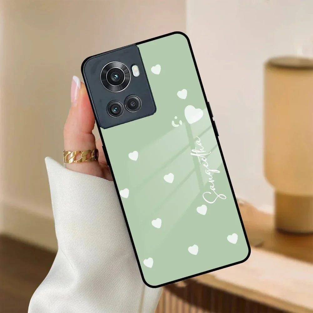 Be Loved Customized Glass Case Cover Mint Green For Oneplus - ShopOnCliQ