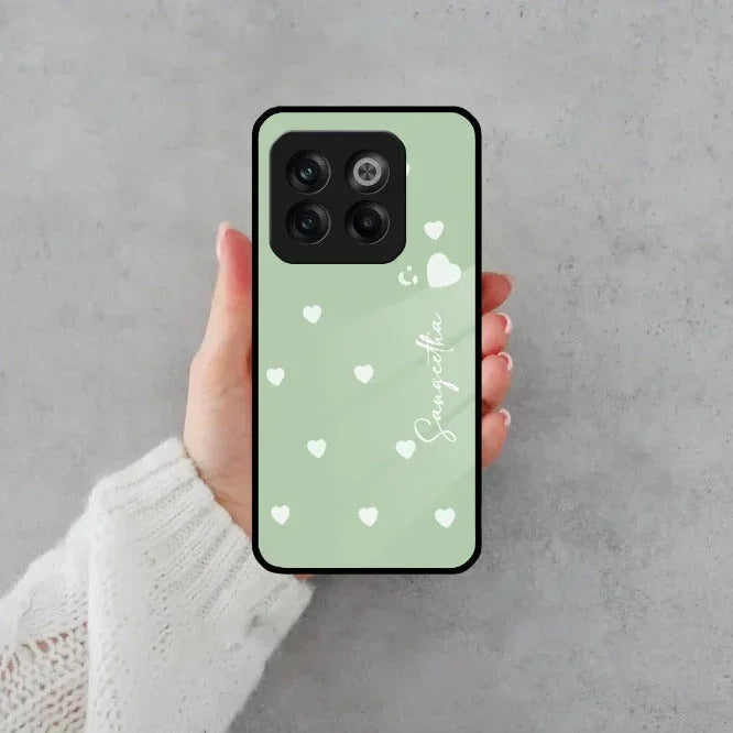 Be Loved Customized Glass Case Cover Mint Green For Oneplus - ShopOnCliQ