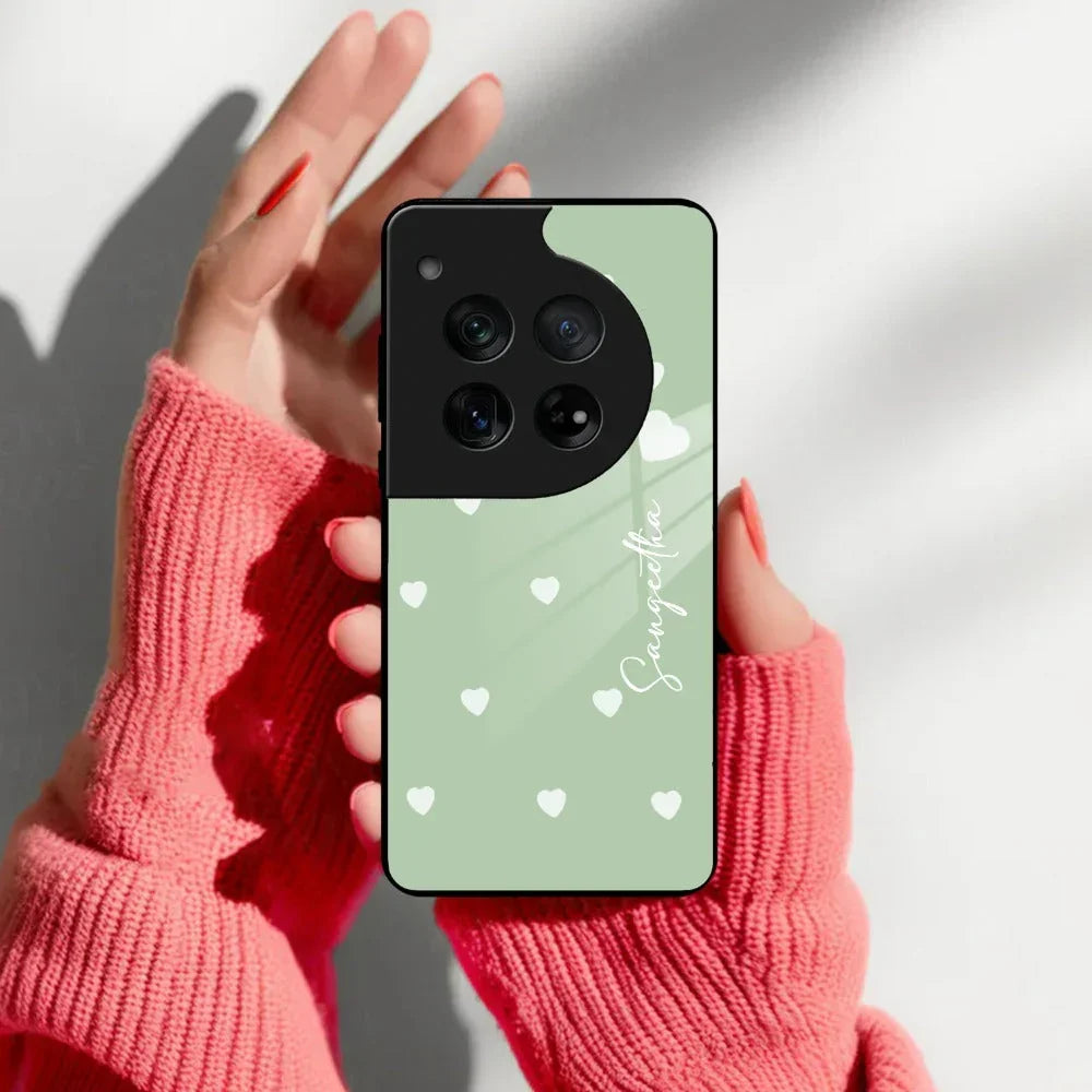 Be Loved Customized Glass Case Cover Mint Green For Oneplus - ShopOnCliQ