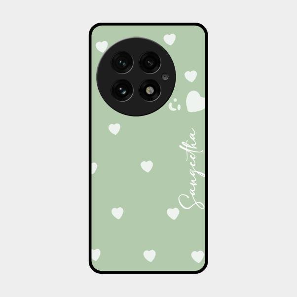 Be Loved Customized Glass Case Cover Mint Green For Oneplus 13 5G