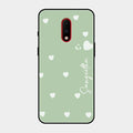 Be Loved Customized Glass Case Cover Mint Green For Oneplus 7