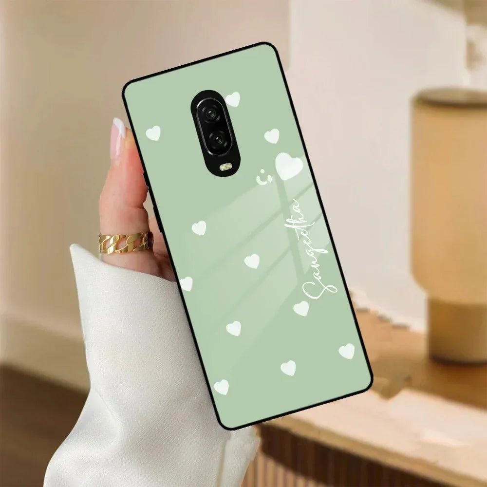Be Loved Customized Glass Case Cover Mint Green For Oneplus - ShopOnCliQ