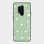 Be Loved Customized Glass Case Cover Mint Green For Oneplus 8 Pro