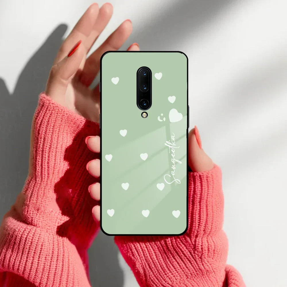 Be Loved Customized Glass Case Cover Mint Green For Oneplus - ShopOnCliQ