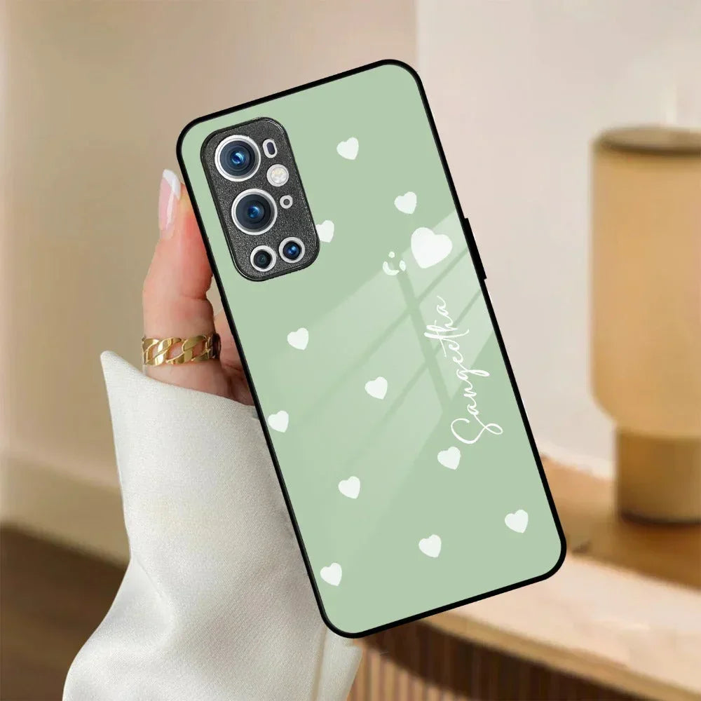 Be Loved Customized Glass Case Cover Mint Green For Oneplus - ShopOnCliQ