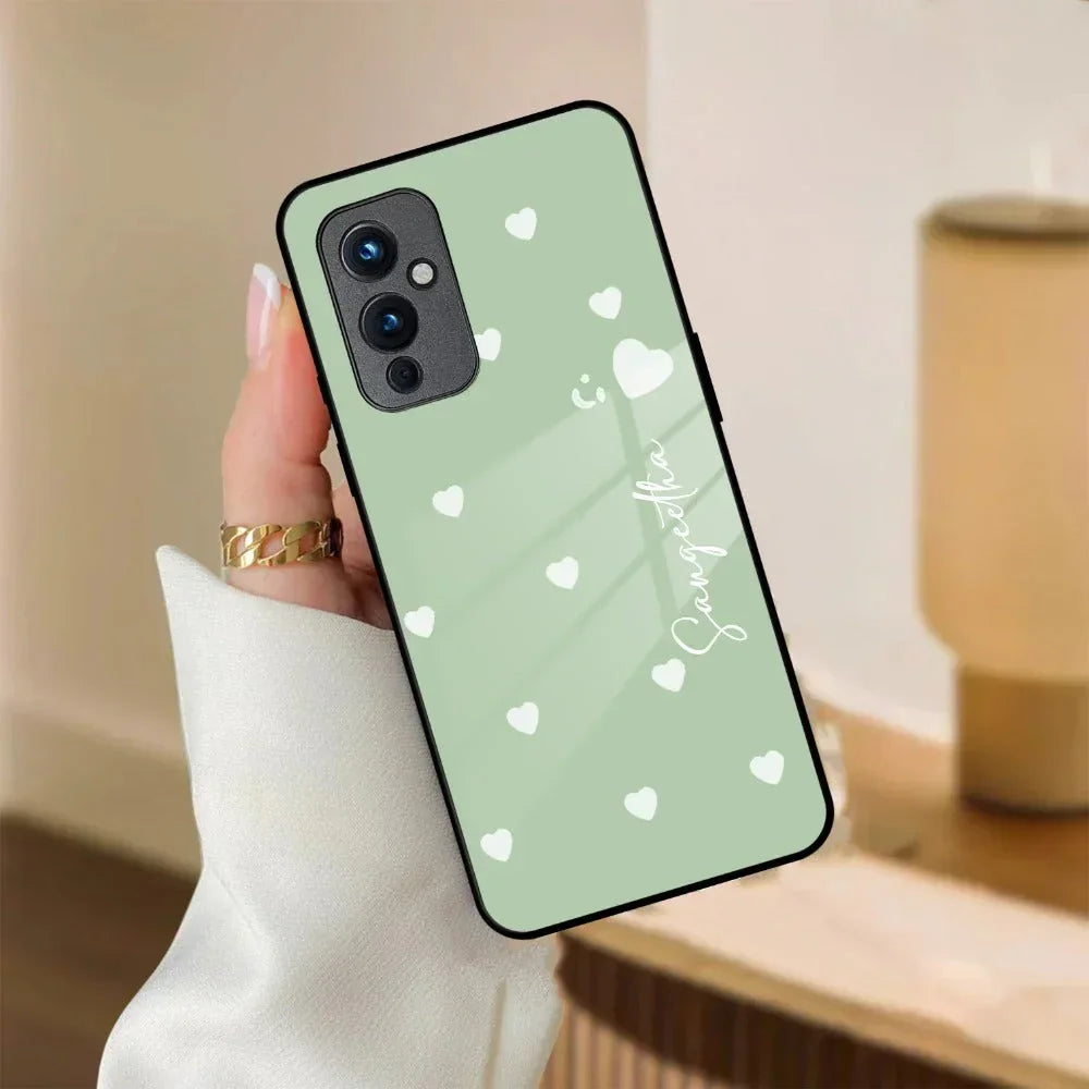 Be Loved Customized Glass Case Cover Mint Green For Oneplus - ShopOnCliQ